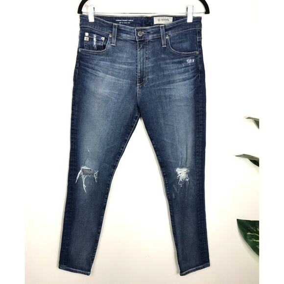 AG Adriano Goldschmied Farrah Skinny Blue Denim Jean 31 Capsule Staple Summer - Picture 1 of 9